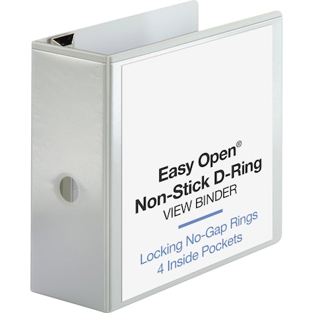 Locking D Ring View Binder 5 Binder Capacity Letter